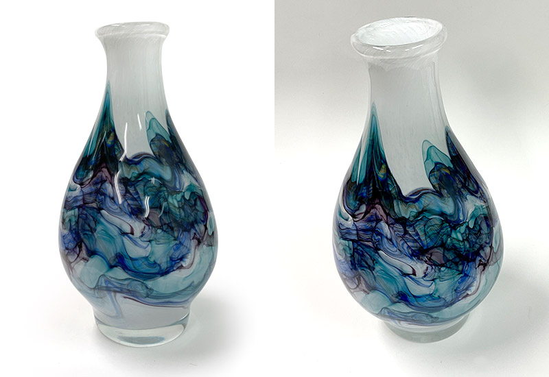 春池玻璃 創作靚瓶-山水02 花瓶花器